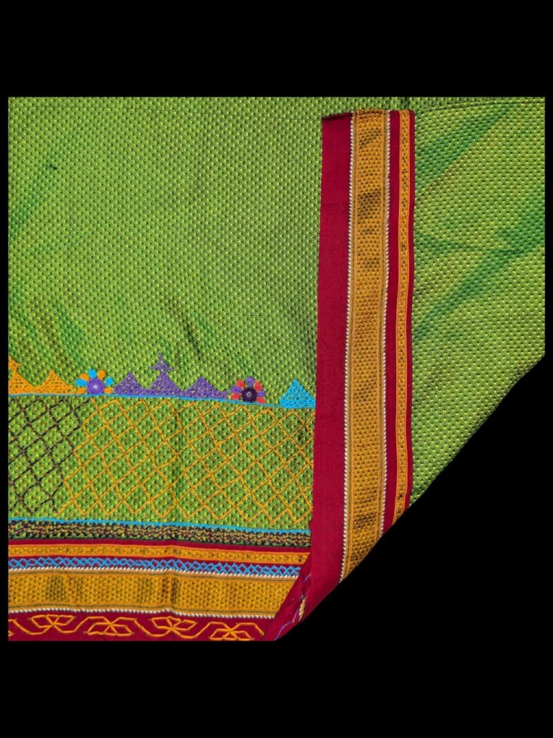 Green Lambani Blouse Piece