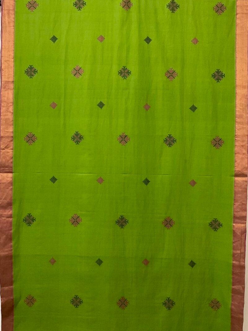 Green Kasuti Cotton Saree