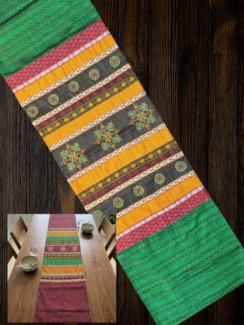 Green Table Runner