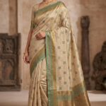 ivory saree