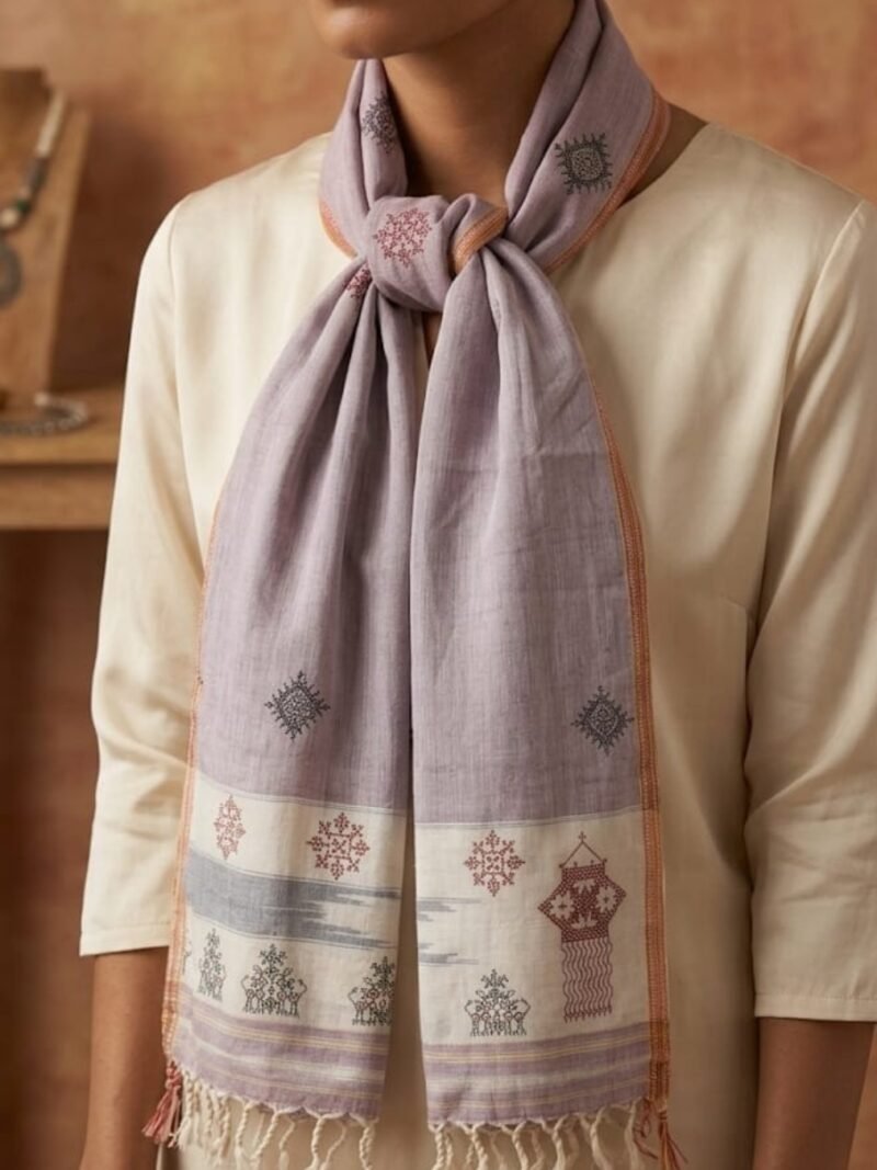 Kasuti Cotton Stole